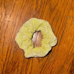 Lemon velvet yellow Scrunchie theme party event rave 90s 80s concert festival